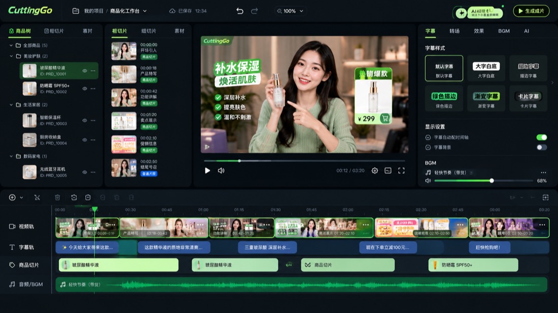 方案编辑与时间线